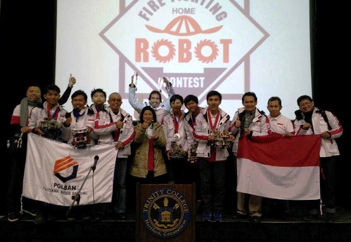 Tim Indonesia Raih Juara Umum di Kompetisi Robot AS